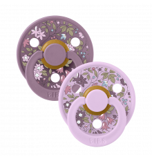 Bibs Colour Liberty Violet Sky Mauve комплект дитячих сосок 1 розмір (0-6 місяців)