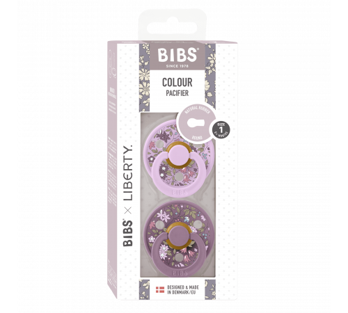 Дитячі соски Bibs Colour Liberty Violet Sky Mauve: найкращий вибір для малюків 0-6 місяців!