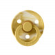 Дитяча соска BIBS Colour  Mustard Ivory Гірчиця мармур розмір 1 (0-6 місяців)