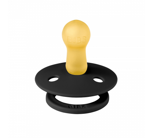 Дитяча соска BIBS Colour Black Чорний розмір 2  (6-18 місяців)