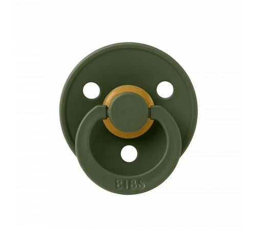 Дитяча соска BIBS Colour Hunter Green Хакі розмір 1 (0-6 місяців)