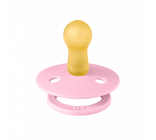 Дитяча соска BIBS Colour Baby Pink Рожевий 1 розмір (0-6 місяців)