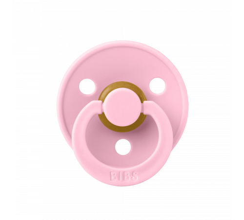 Дитяча соска BIBS Colour Baby Pink Рожевий 1 розмір (0-6 місяців)