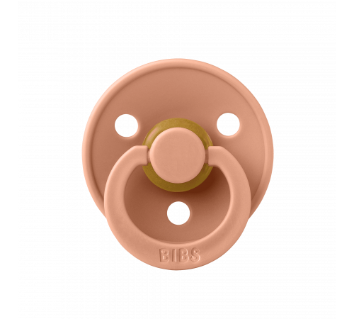 Дитяча соска BIBS Colour Peach Персик розмір 1 (0-6 місяців)
