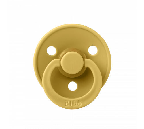 Дитяча соска BIBS Colour Mustard Гірчиця розмір 1 (0-6 місяців)