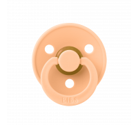 Пустушка бібс BIBS Colour Peach Sunset Персиковий захід сонця розмір 1 (0-6 місяців)